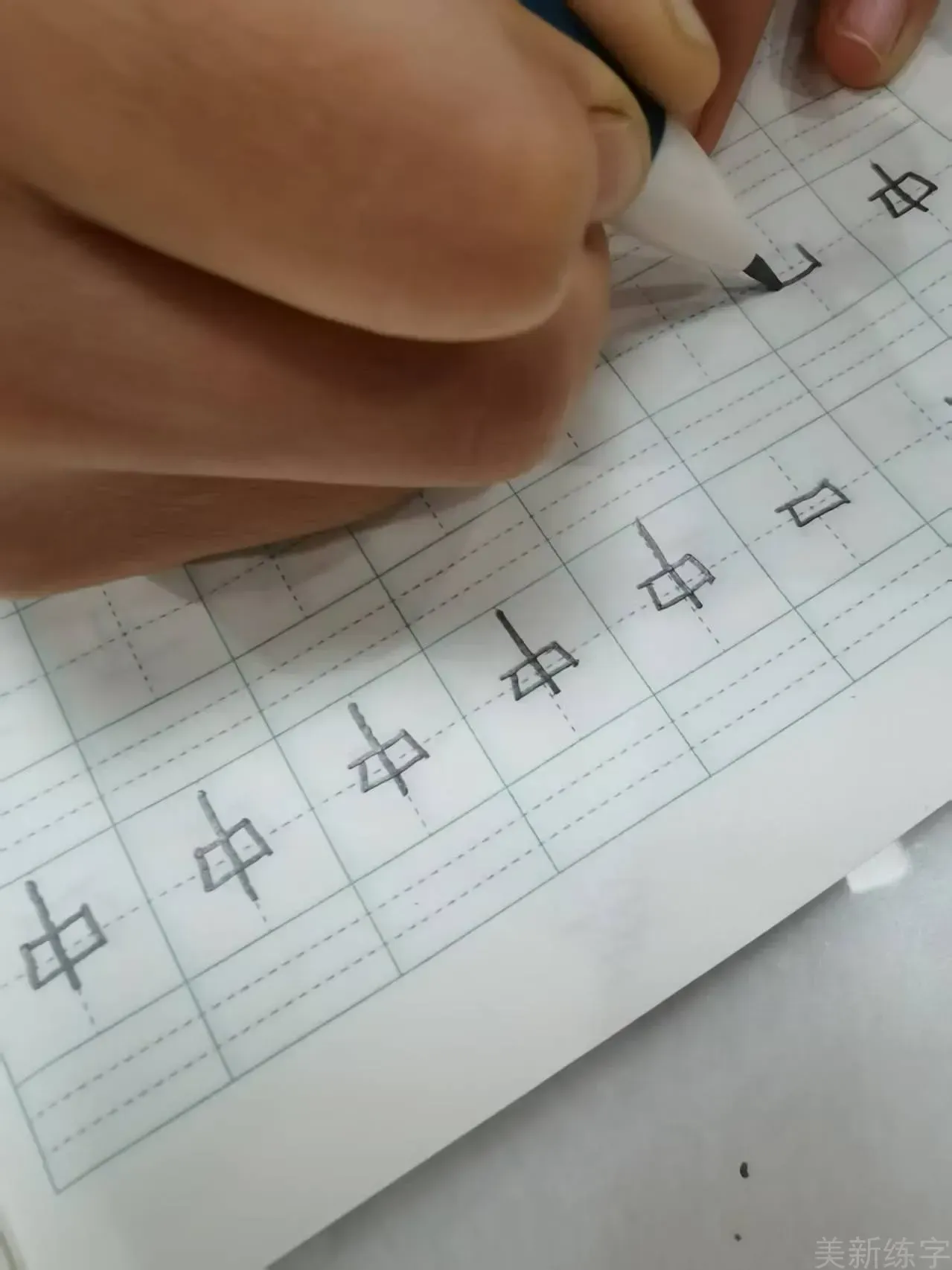 一年级孩子的作业